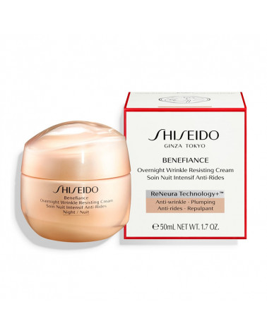 shiseido-benefiance-creme-lissant-anti-wrinkles-enriched-night-parisparfum
