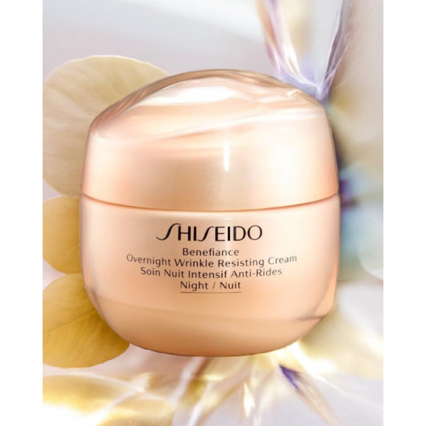 shiseido-benefiance-creme-lissant-anti-wrinkles-enriched-night-parisparfum