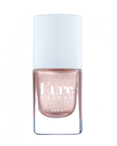 Kure Bazaar pink gold nail polish