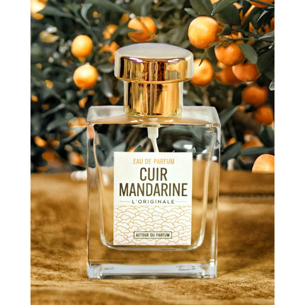 Cuir-Mandarine-Eau-de-parfum- Autour-du-Parfum