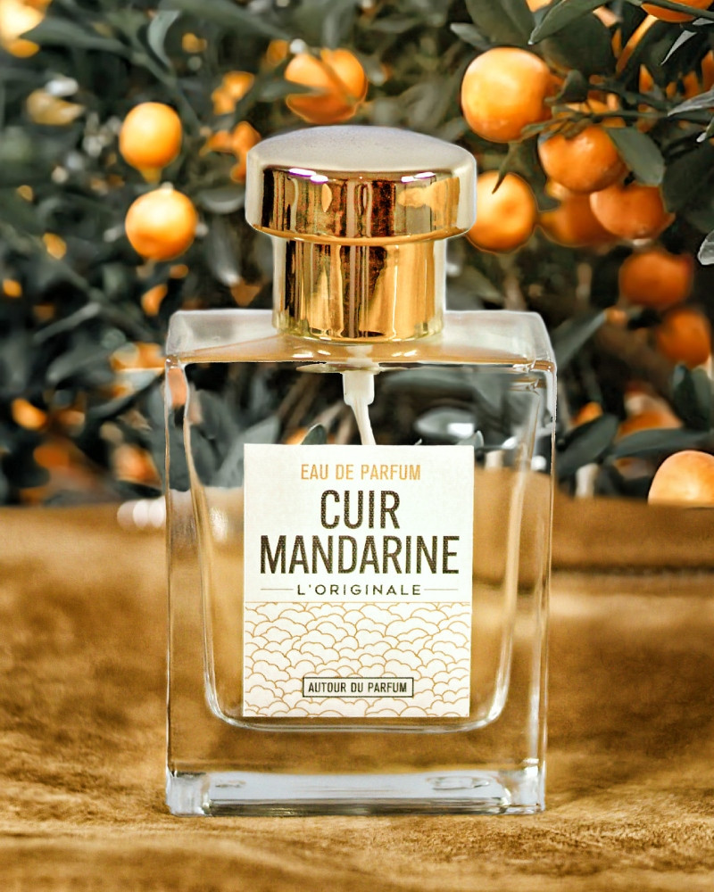 Cuir-Mandarine-Eau-de-parfum- Autour-du-Parfum