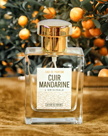 Cuir-Mandarine-Eau-de-parfum- Autour-du-Parfum