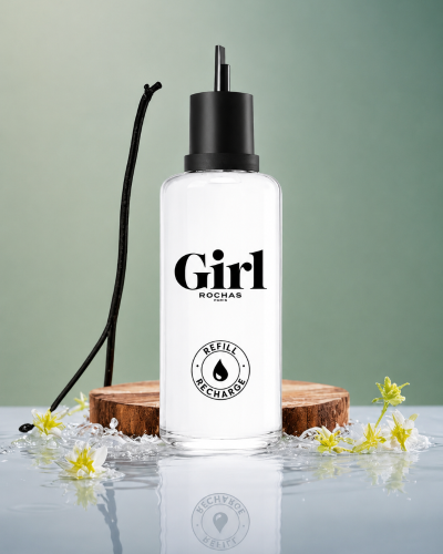parfüm-Frau-Mädchen-rochas-Laden