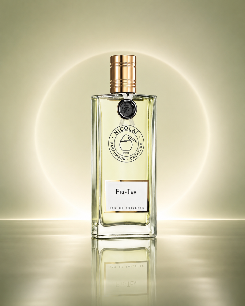 Fig-Tea de Nicolaï – eau de toilette 100ml fraîche et végétale notes figue
