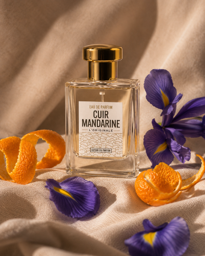 Cuir-Mandarine-Eau-de-parfum- Autour-du-Parfum