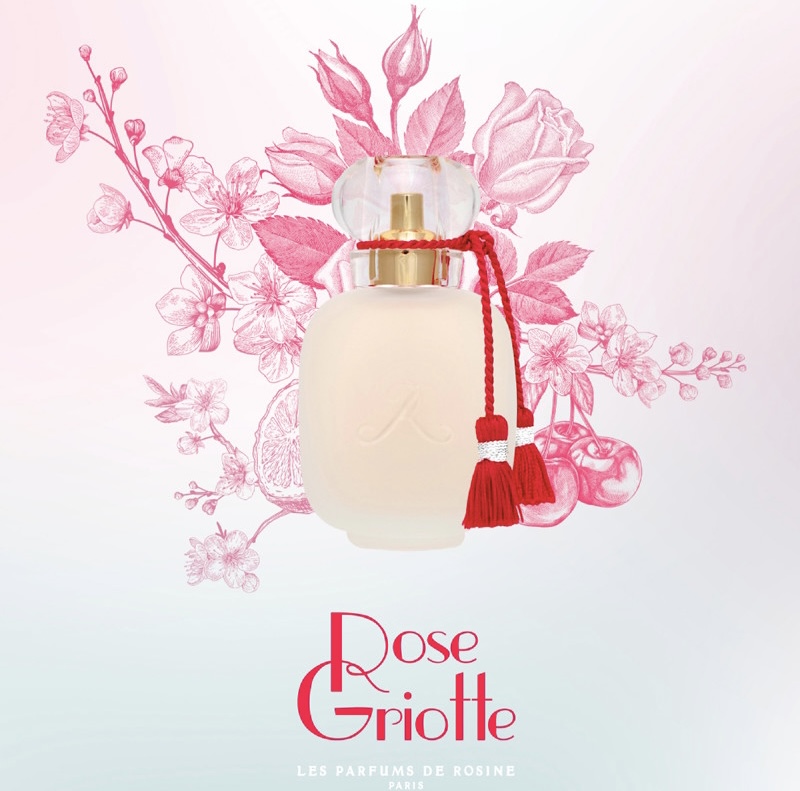 Eau de parfum femme Rose Griotte par ROSINE