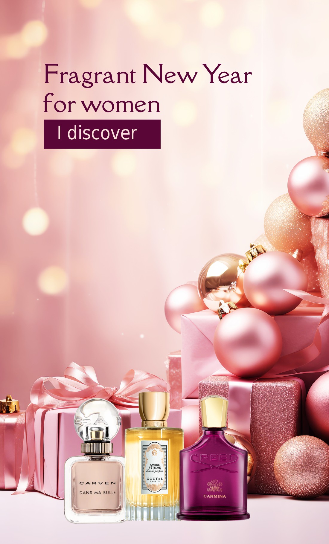 Noel parfumé pour femme - Idée cadeaux