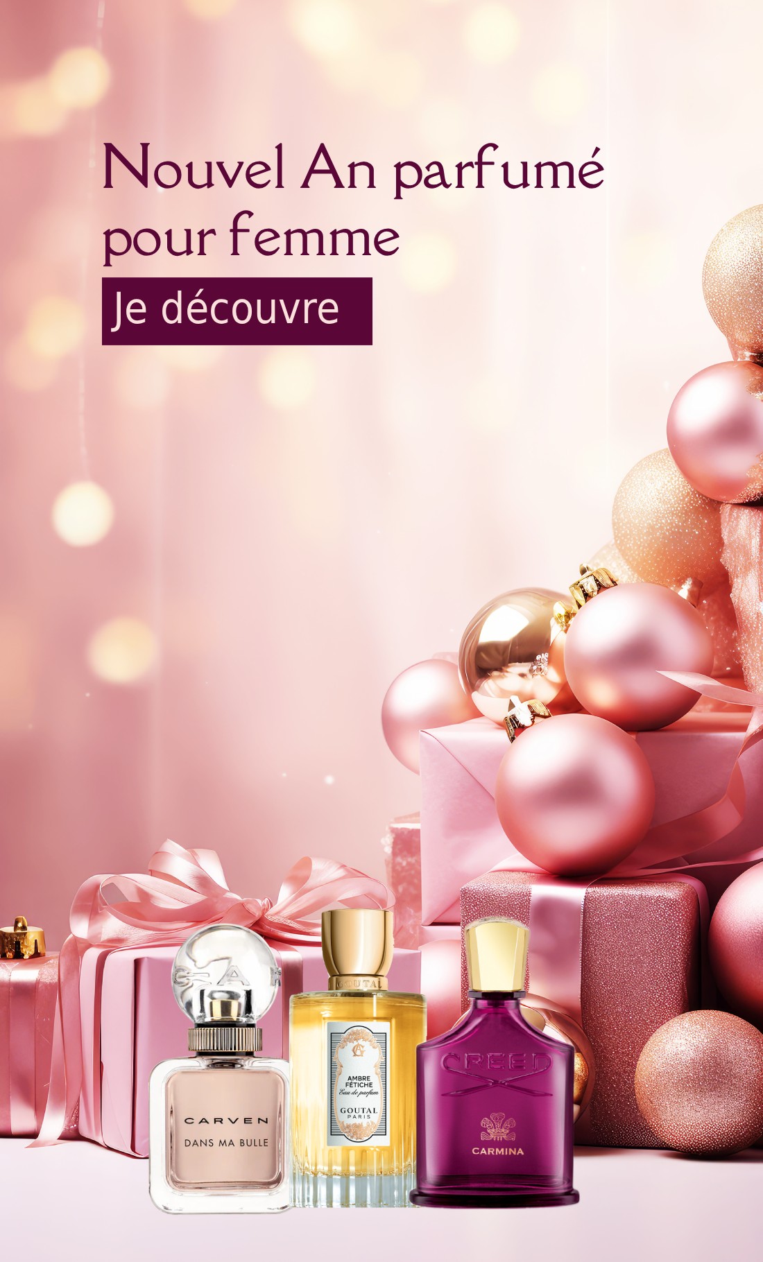 Noel parfumé pour femme - Idée cadeaux