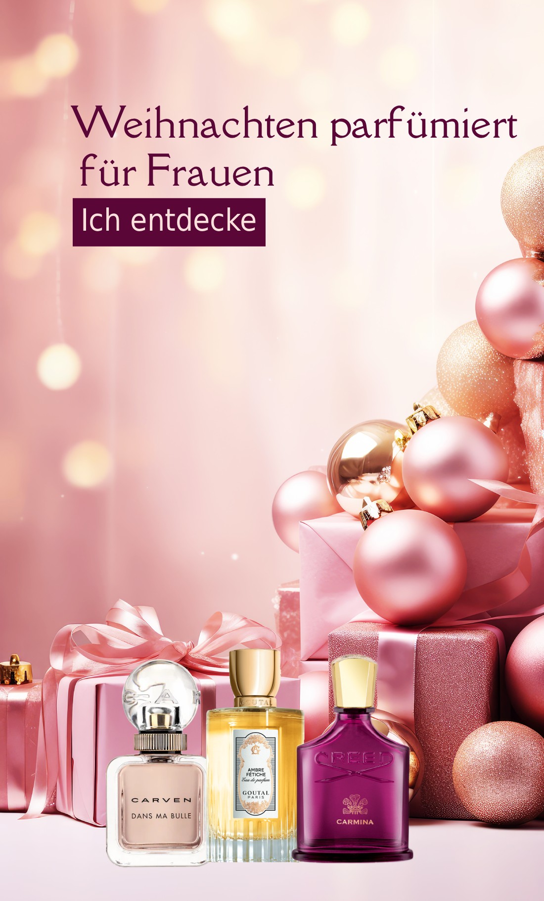 Noel parfumé pour femme - Idée cadeaux
